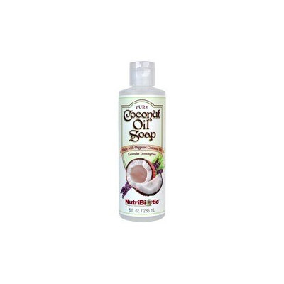 Pure Coconut Soap Lavender Lemongrass Nutribiotic 8 fl oz Liquid