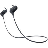 Sony MDR-XB50BS Extra Bass Bluetooth NFC Splash Resistant Wireless Sports In-Ear Headphones with Built-In Mic, Remote & Volume Control