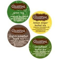 Celestial Seasonings Hot Tea Variety 5 Boxes of 22 K-Cups