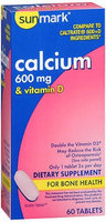 Sunmark Calcium with Vitamin D Supplement