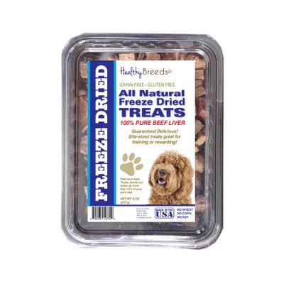 Healthy Breeds 840235148371 10 oz Labradoodle All Natural Freeze Dried Treats Beef Liver