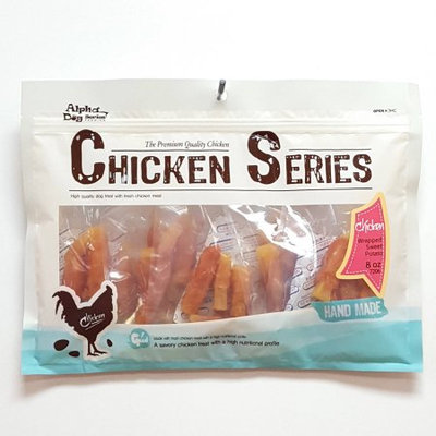 Any Pet International Alpha Dog Series Chicken Wrapped Sweet Potato - 8oz