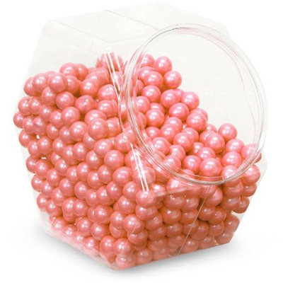 Shimmer Coral Sixlets Candy Orange
