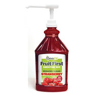 DrinkFit Blender Smoothie Mix - Concentrated Real Fruit Puree - Low Calorie Stevia - Vegan Kosher, Gluten Soy Lactose Fat Free - 64 oz Bottle (Pina Colada)