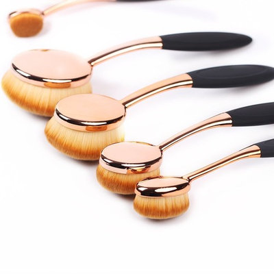 Makeup Brushes Set 5pcs Professional Oval Toothbrush Foundation Contour Powder Blush Concealer Eyeliner Blending Brush Cosmetic Make UP Brushes...