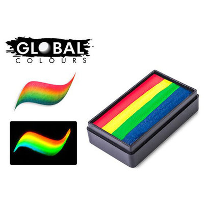 Global Body Art Fun Stroke Rainbow Split Cake - Amsterdam (30 gm)