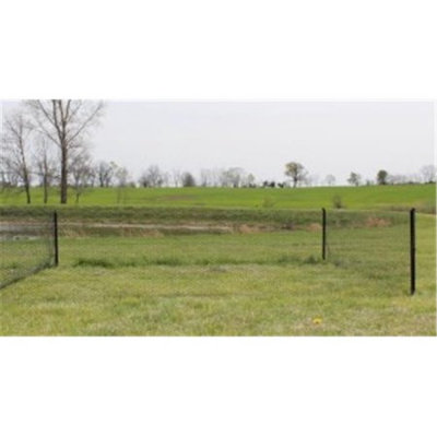 Easy Garden Barnwood Brown Easy Garden Fence EF2001 Rabbit Fence 50 ft Kit - 32 in. H