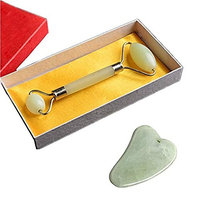 Facial Jade Roller Massager-Face Body Head Neck SPA Massager And Gua Sha