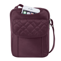 Travelon Women's Anti-Theft Signature Slim Crossbody Pouch