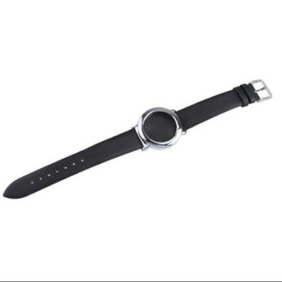 AGPtek Replacement Leather Band for Misfit Shine Bracelet Activity & Sleep Monitor for Exercise and Sleeping(Silver)
