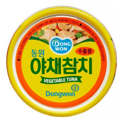 Dongwon Tuna, Vegetable, 5.35 Oz