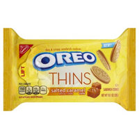Nabisco Oreo Sandwich Cookies Thins Salted Caramel Creme