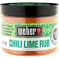 Weber Chili Lime Rub, 4.5 oz