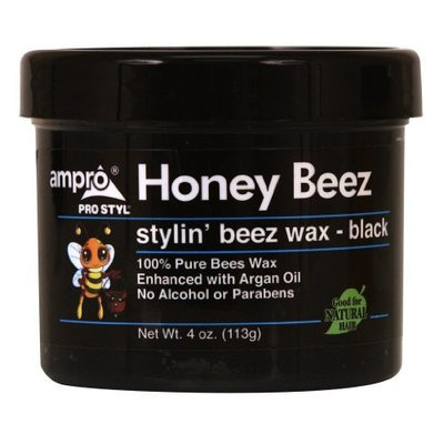 Ampro Honey Beez Wax 4oz- Black by AmPro