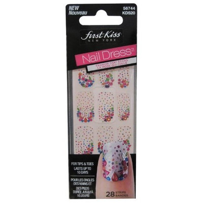 Kiss Nail Dress 28 Strips for Tips and Toes (56744 Kds20) by Kiss