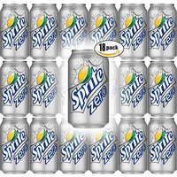Sprite Zero, 7.5 oz Mini Cans (Pack of 18, Total of 135 Fl Oz)