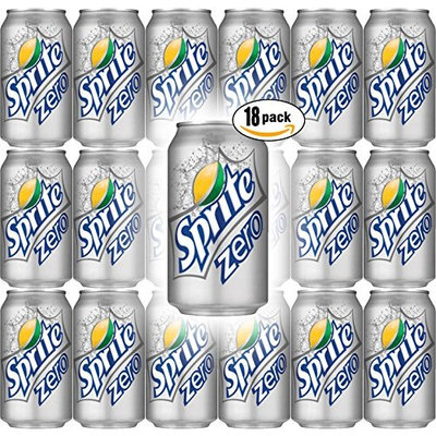 Sprite Zero, 7.5 oz Mini Cans (Pack of 18, Total of 135 Fl Oz)