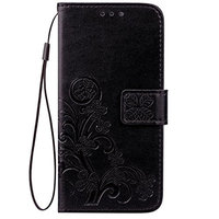 OnePlus 5T Case,AutumnFall New Grass Pattern Faux Leather Wallet Cards Holder Stand Case Cover For OnePlus 5T