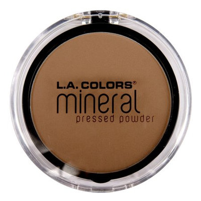 LA Colors Mineral Pressed Powder, Creamy Cocoa, 0.32 Oz