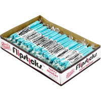 Flipsticks Blue Raspberry Taffy Nougat, 48 count, 14.5 oz