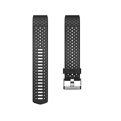 Fitbit Charge 2 Accessory Sport Band, Black, Small