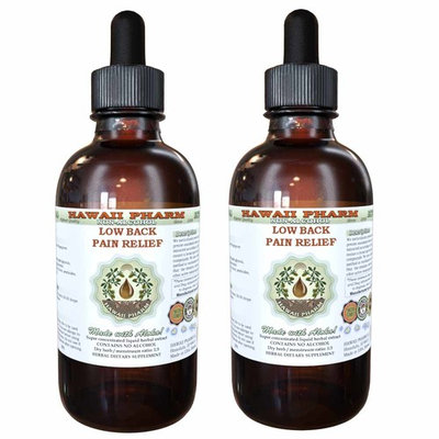 Low Back Pain Relief Glycerite, Turmeric (Curcuma Longa) Dried Root, Devil's Claw (Harpagophytum Procumbens) Dried Bark, Willow (Salix Alba) Dried Bark Alcohol-Free Liquid Extract, Glycerite