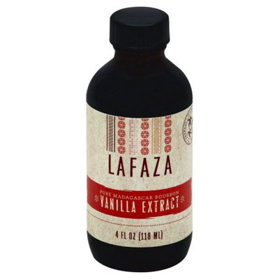 Lafaza 4 oz. Pure Madagascar Bourbon Vanilla Extract, Case Of 6