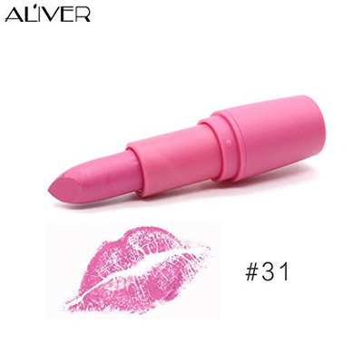 Binmer(TM) Long Lasting Waterproof Pencil Matte Velvet Lipstick Lip Gloss Makeup (31#)