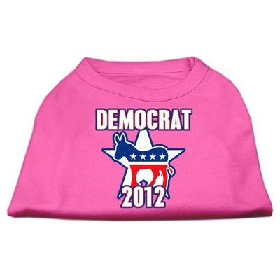 Dog Supplies Democrat 2012 Screen Print Shirts Bright Pink Xs (8)