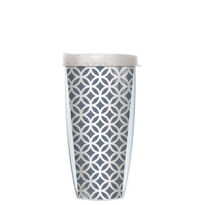 Signature Tumblers Cool Gray Roundabout Tumbler