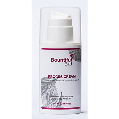 Bountiful Bird Organic Herbs Progesterone Cream, 3.5 oz (100 g)