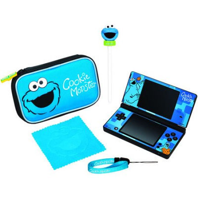 Creative Mind DGDSI2703 Cookie Monster Starter Kit 5 In 1For Dsi Ds Lite