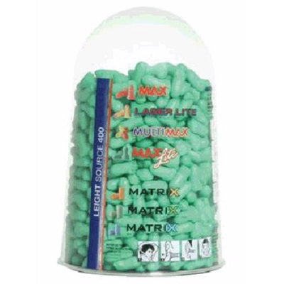 Howard Leight Max Lite Uncorded Earplug Refill LS-400 Dispenser (ct 200 pairs)