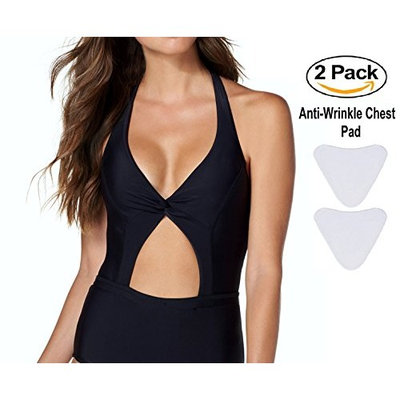(2 Pack) Anti Wrinkle Chest Decollete Pads Silicone Skin Treatment Pad Medical Grade Correct Smooth Treat Aging and Sun Damage Prevent Creases While You Sleep Hypoallergenic Deep Skin Therapy : Beauty