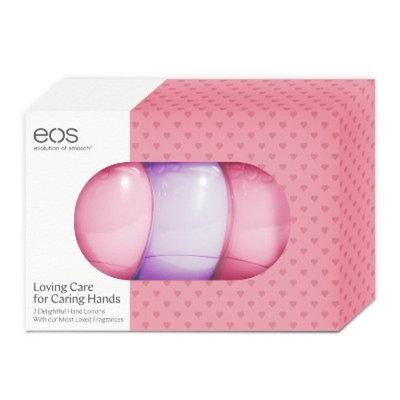 eos Essential Hand Lotion Berry Blossom & Delicate Petals Valentine's Day - 3pk/4.5 fl oz