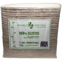 World Centric Dinner Napkins 2ply (20x150 Ct)