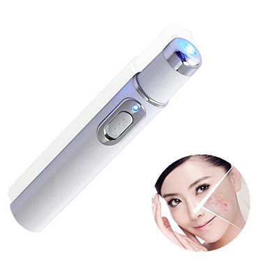 Pevor Blue Light Machine For Anti-Inflammation, Acne Scar Removal, Improve Skin Elasticity,Skin Tightening Wrinkle Removal Treatment Device