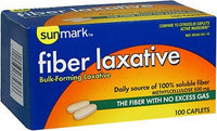Sunmark Fiber Laxative Capsules