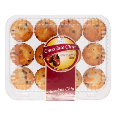 Cafe Valley Café Valley Mini Chocolate Chip Muffins, 12 Ct