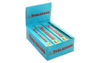 TOBLERONE Milk Chocolate and Crunchy Salted Almond Bar, 3.52 oz, 12 Count