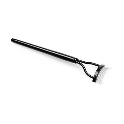 Zakally Eyelash Comb Curlers Makeup Mascara Applicator Eyebrow Grooming Brush Tool