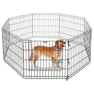 Aleko SDK-30B Dog Playpen Crate Fence