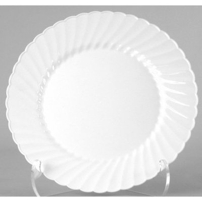 Classicware Plastic Dinnerware Plates, 6