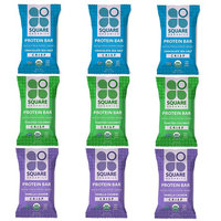 Square Organics Crisp Organic Protein Bar Combo, 9 Count