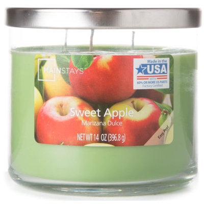 Mainstays Sweet Apple Chrome Lid Jar 14oz