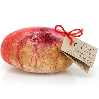 Fiat Luxe Cinnamon Oat Felted Soap
