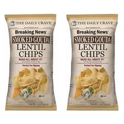 The Daily Crave Chip Lentil Skmd Gouda 5 oz