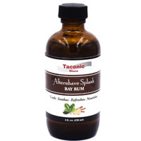 Taconic Shave Bay Rum Mentholated After Shave Splash - Artisan Made in the USA