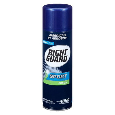 Right Guard Sport Antiperspirant & Deodorant Aerosol Fresh 6.0 oz.(pack of 4)
