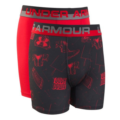 Boys 7-20 Under Armour Touchdown Boxer Briefs